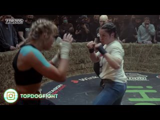 ekaterina holovataya vs. oksana marakhovskaya tdfc 6 female fight